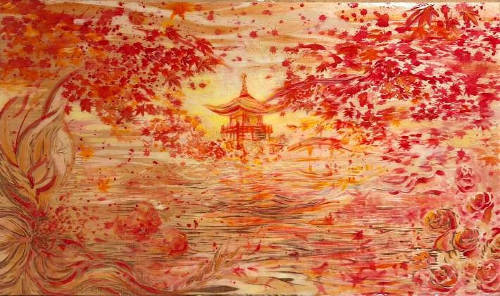 平野早依子『A Wish at Daigoji Temple』